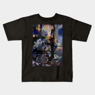 Glitch art effect Kids T-Shirt